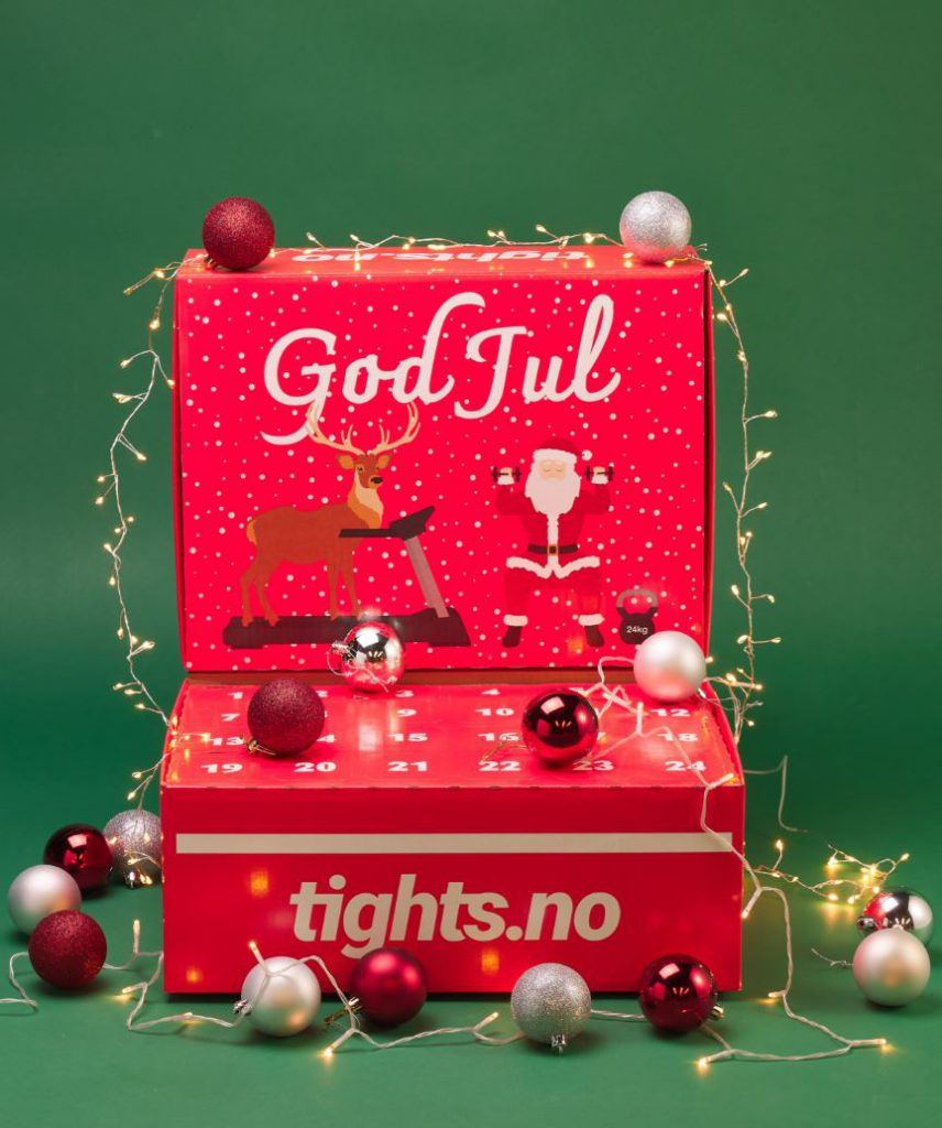 Tights.nos julekalender er uten tilsatt sukker