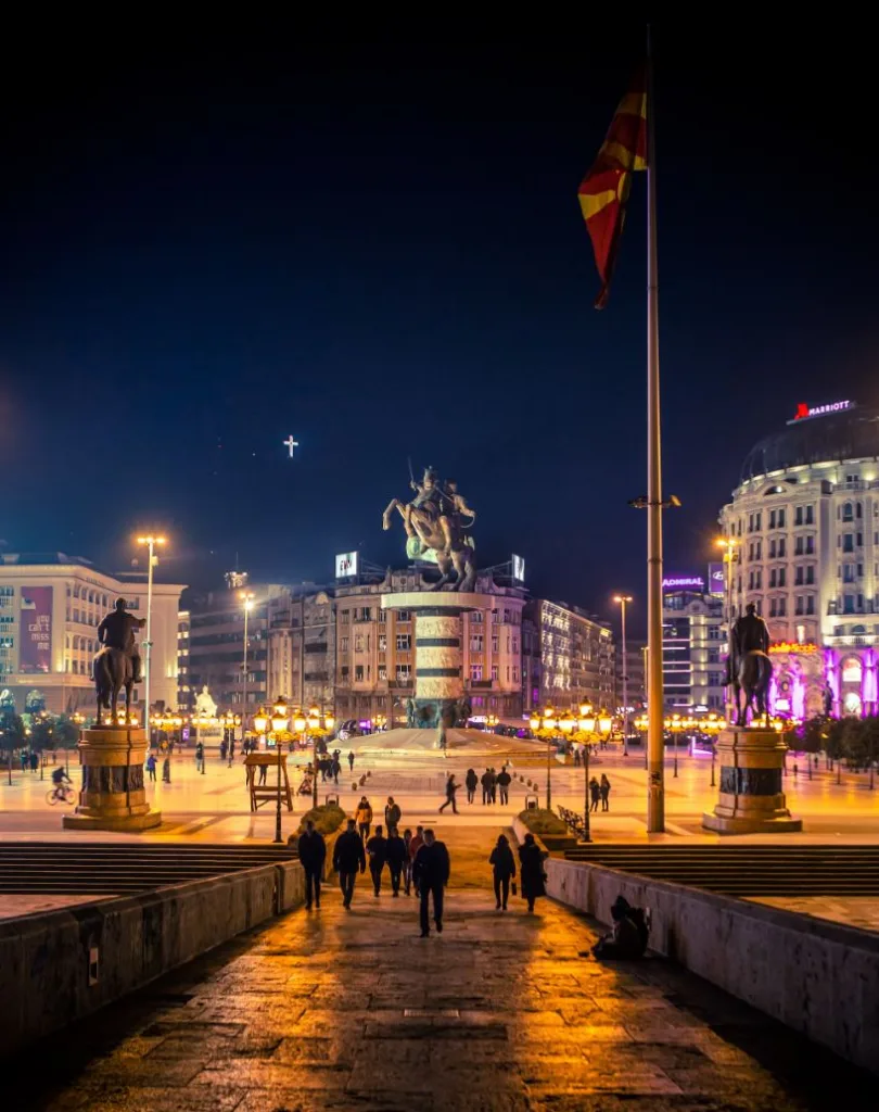 Skopje Nord Makedonia billigste land å reise i europa billige reiser europa