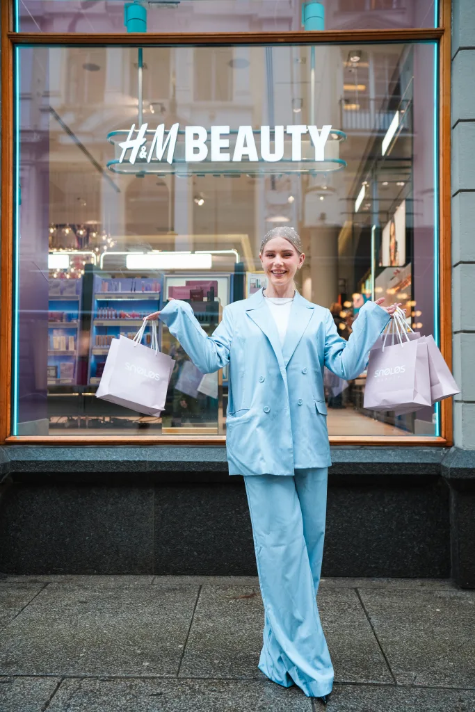 Amalie Snøløs Beauty lansering H&M 