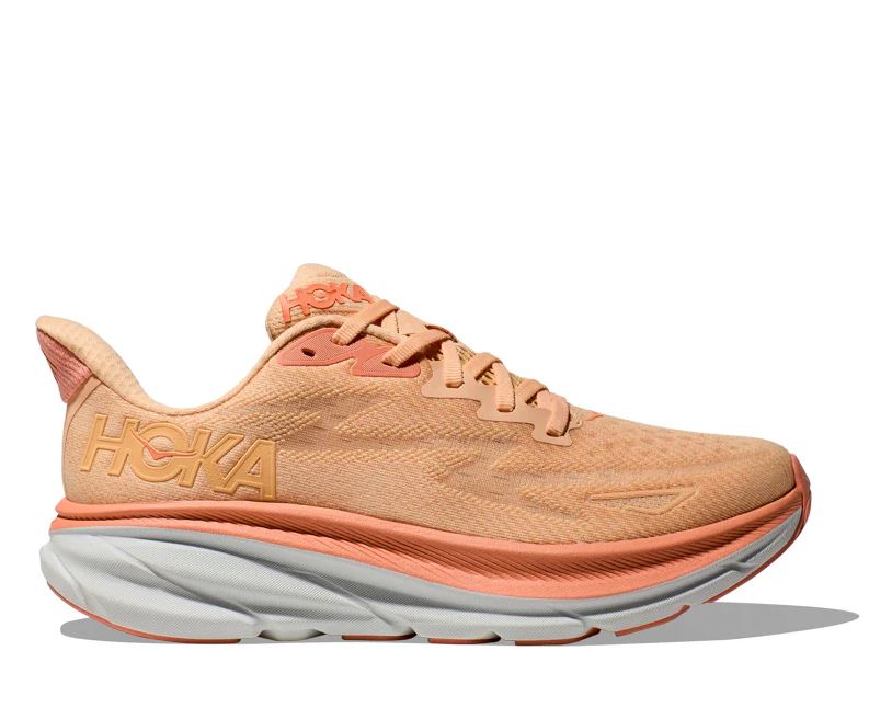 HOKA W CLIFTON 9: Deilig og fresh vårlig fargekombinasjon. 